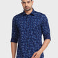 Men Tailored Fit Blue Shirt
