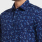 Men Tailored Fit Blue Shirt