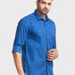 Men Tailored Fit Green Shirt
