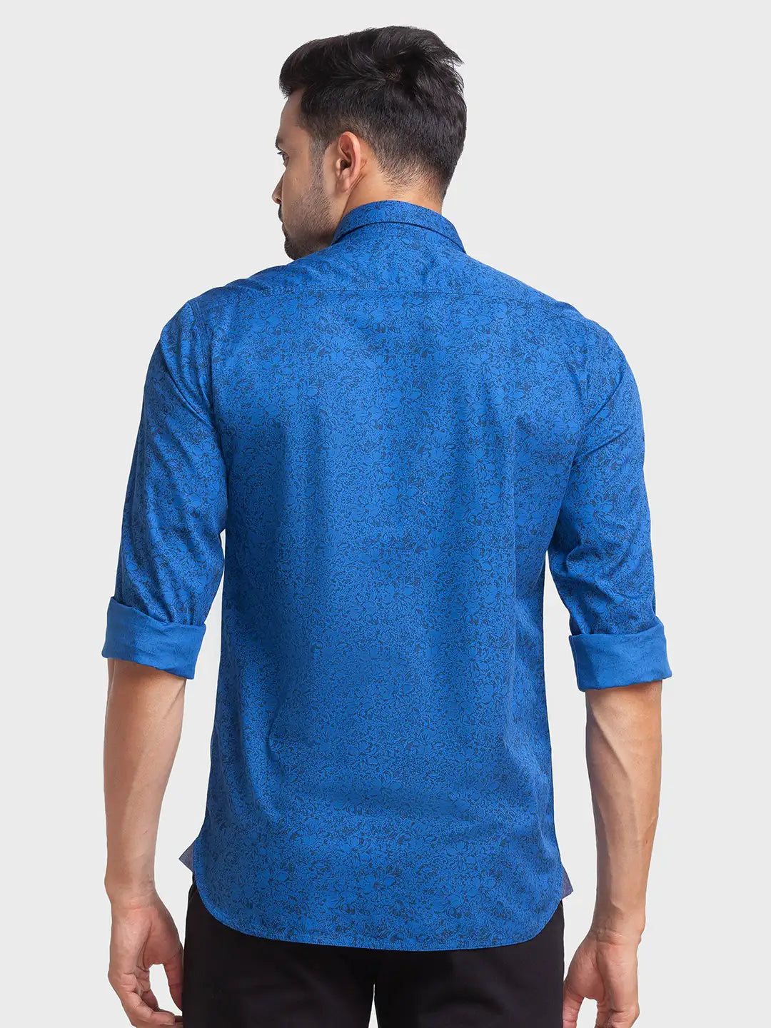 Men Tailored Fit Green Shirt