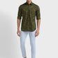 Men Tailored Fit Blue Shirt