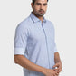 Men Tailored Fit Yellow Shirt