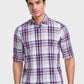 Men Tailored Fit Pink Shirt