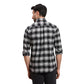Men Green Regular Fit Checks Cotton Full Sleeves Shirts