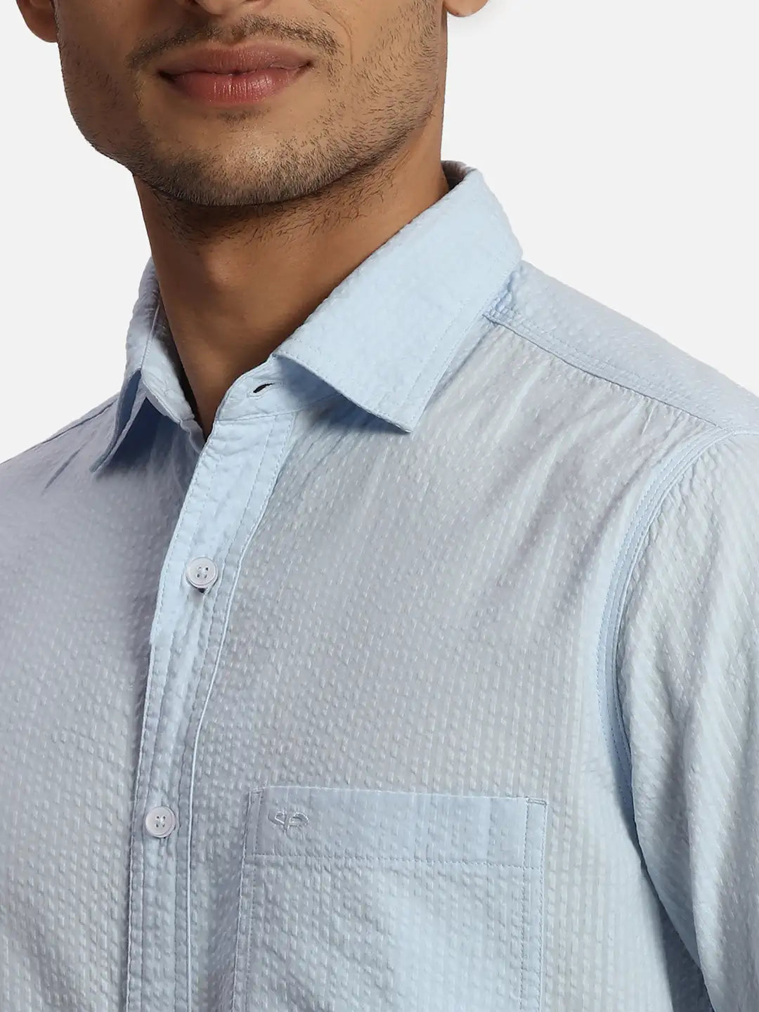 ColorPlus Regular Fit Solid White Shirt