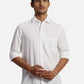 ColorPlus Regular Fit Solid Medium Blue Shirt