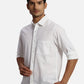 ColorPlus Regular Fit Solid Medium Blue Shirt