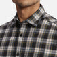ColorPlus Regular Fit Striped Medium Blue Shirt