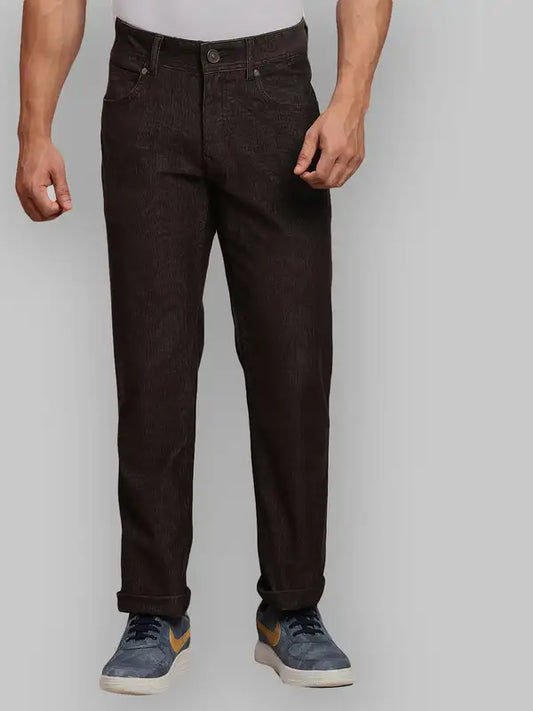 Men Tailored Fit Blue Polo