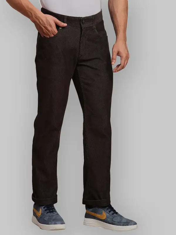 Men Tailored Fit Blue Polo