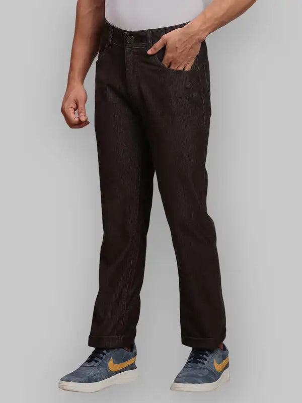 Men Tailored Fit Blue Polo