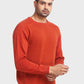 Men Tailored Fit Green Sweater