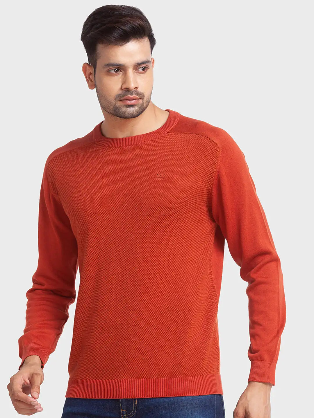 Orange and green sweater shop