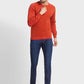 Men Tailored Fit Green Sweater