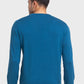 Men Tailored Fit Maroon Sweater