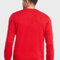 Men Tailored Fit White Sweater
