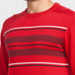 Men Tailored Fit White Sweater