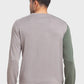 Men Tailored Fit Blue Sweater