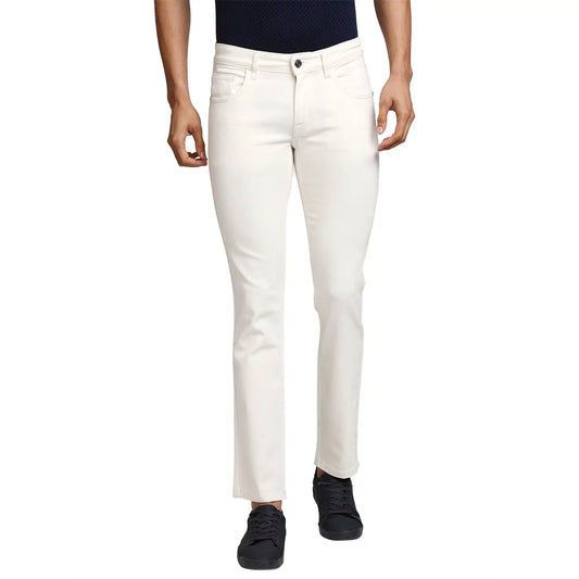 Men Tapered Fit Dark Blue Jeans