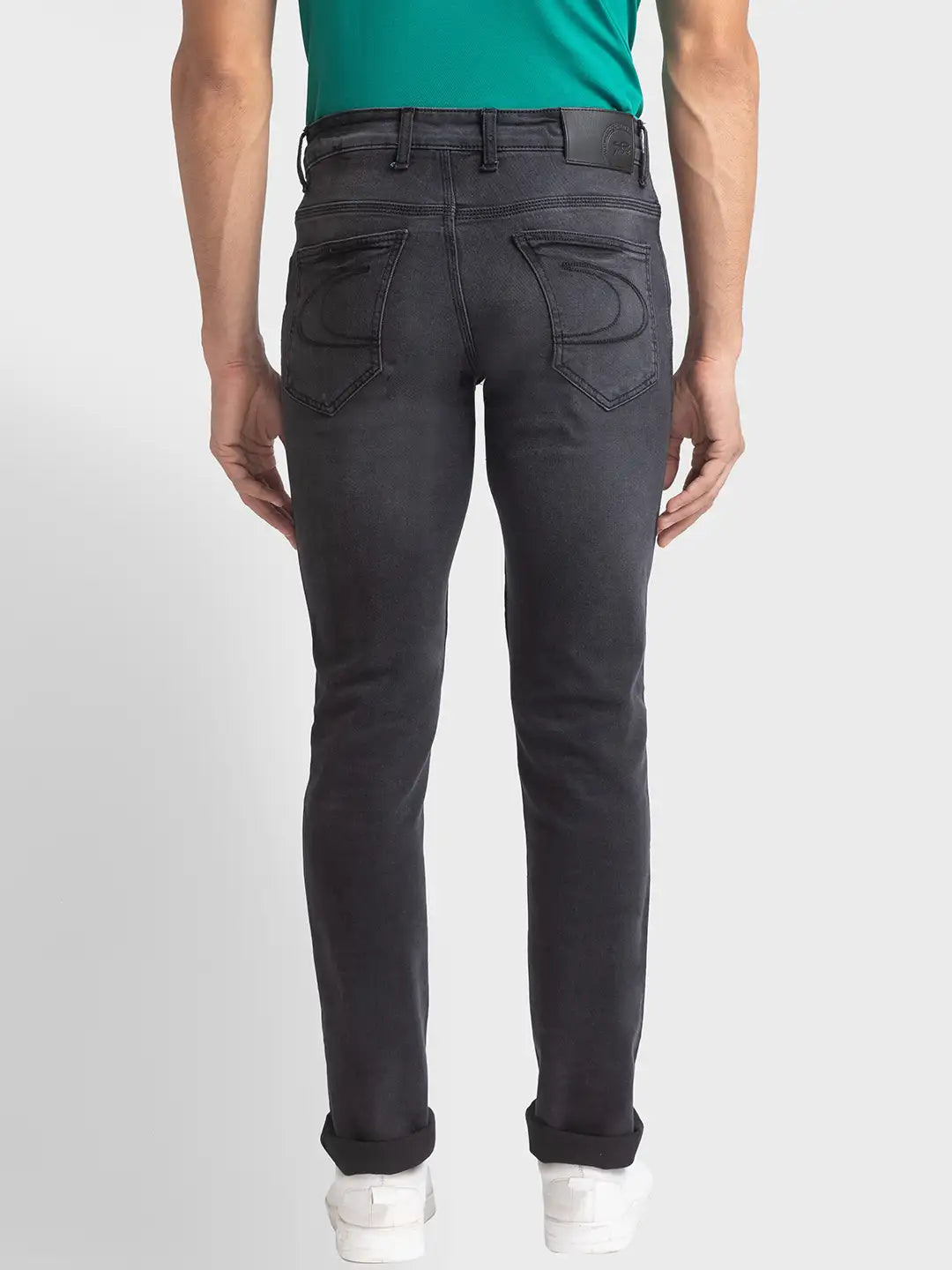 Men Tapered Fit Medium Blue Jeans