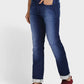 Men Tapered Fit Dark Blue Jeans