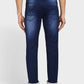 Men Tapered Fit Dark Blue Jeans