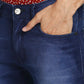 Men Tapered Fit Dark Blue Jeans