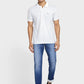 Men Tapered Fit Dark Blue Jeans