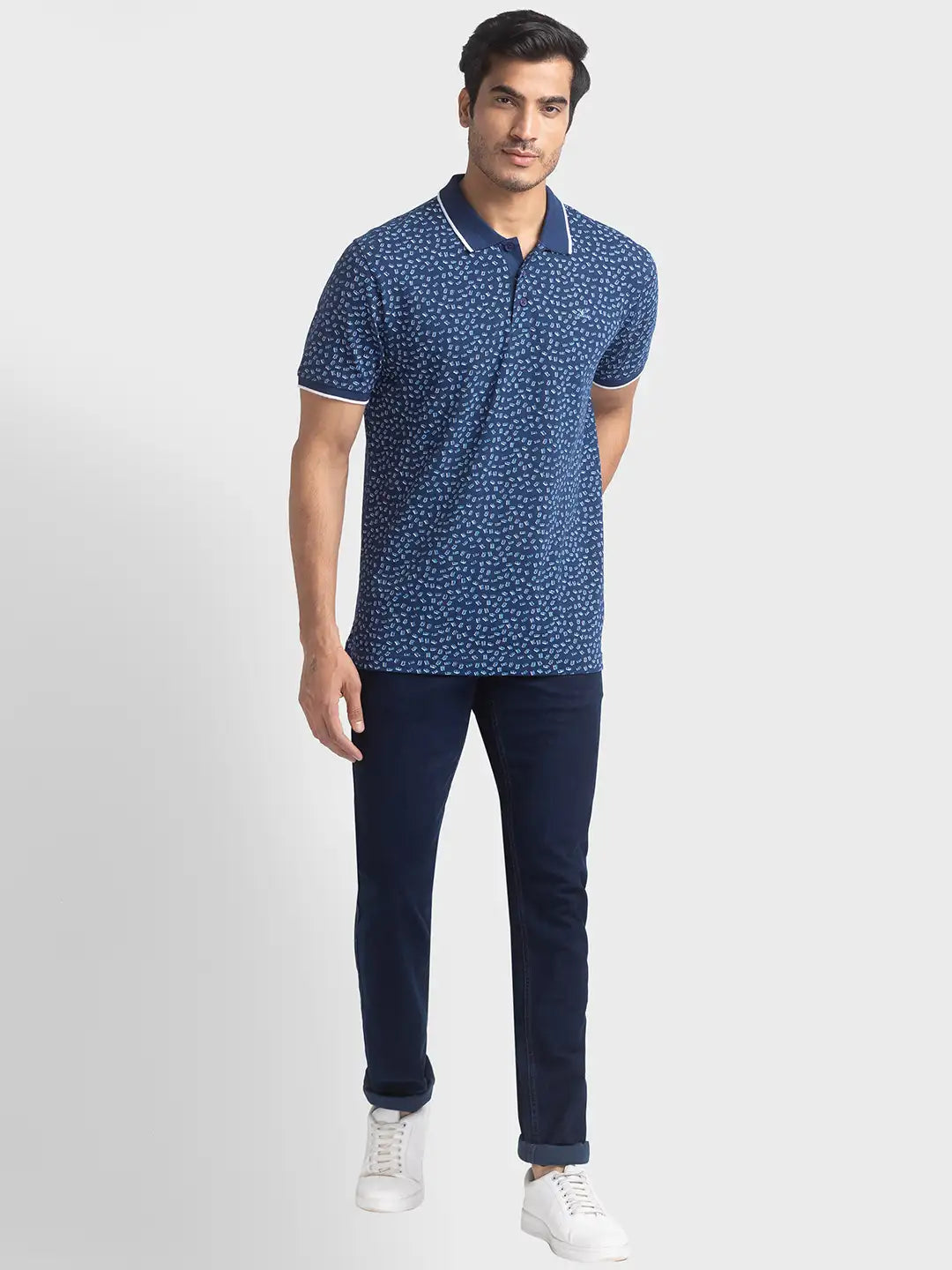 Men Contemporary Fit Medium Khaki Short