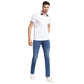 Men Tapered Fit Blue Jeans