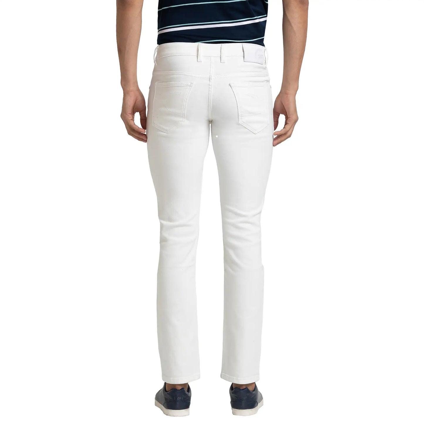 Men Tapered Fit Blue Jeans