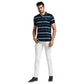 Men Tapered Fit Blue Jeans