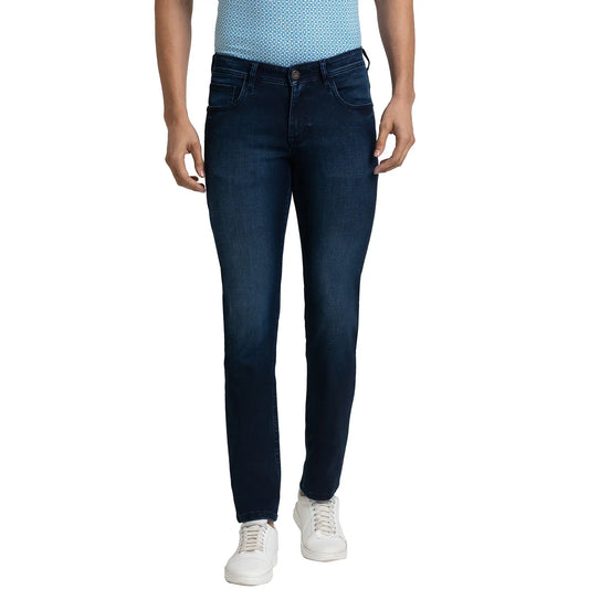 Men Contemporary Fit Light Blue Shorts