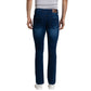 Men Tapered Fit Blue Jeans