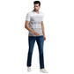 Men Tapered Fit Blue Jeans