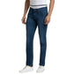 Men Tapered Fit Blue Jeans