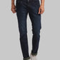 ColorPlus Tapered Fit Woven Design Medium Blue Jeans