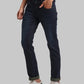 ColorPlus Tapered Fit Woven Design Medium Blue Jeans
