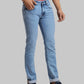 ColorPlus Tapered Fit Woven Design Dark Blue Jeans