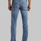 ColorPlus Regular Fit Printed Dark Blue Short