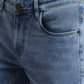 ColorPlus Regular Fit Printed Dark Blue Short
