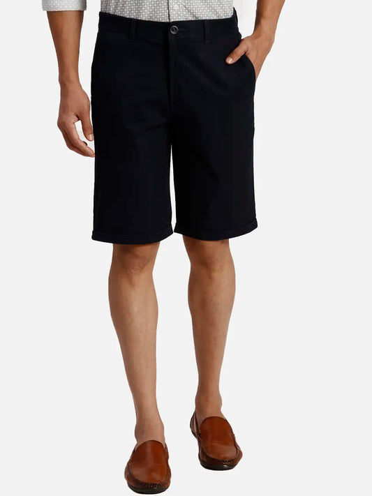 ColorPlus Regular Fit Solid Medium Khaki Short