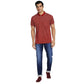 Men Regular Fit Navy Polo
