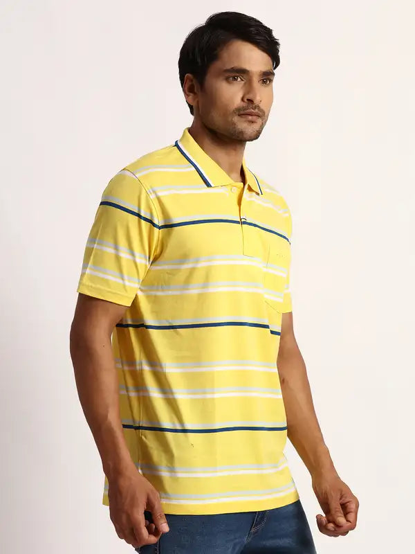 Men Classic Fit White T-Shirt