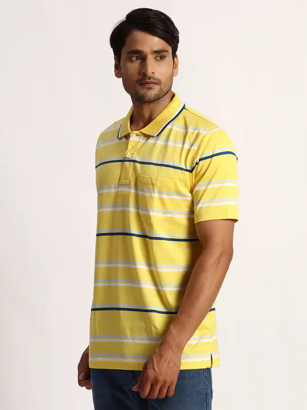 Men Classic Fit White T-Shirt
