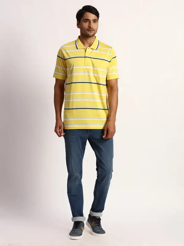 Men Classic Fit White T-Shirt