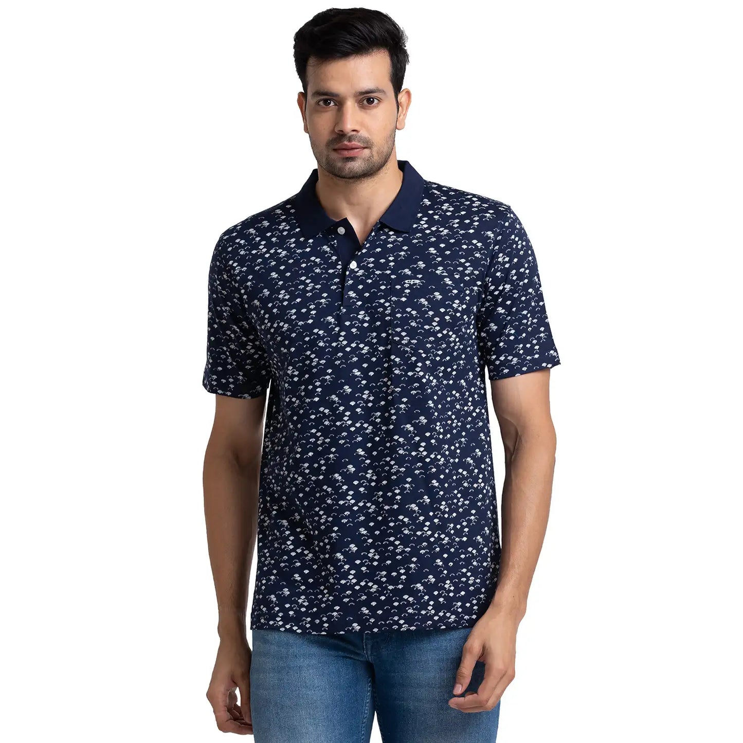 Men Regular Fit Red Polo