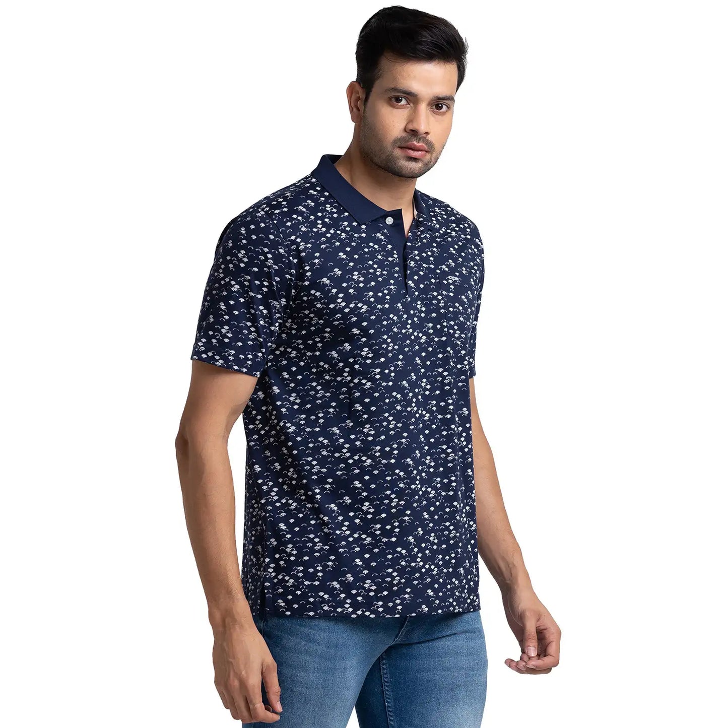 Men Regular Fit Red Polo