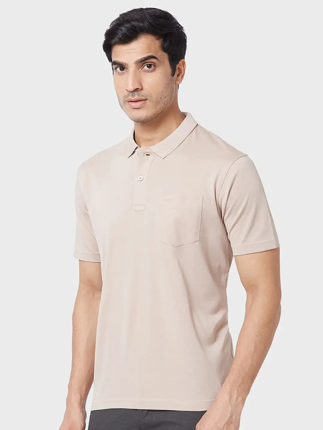 Men Classic Fit White T-Shirt