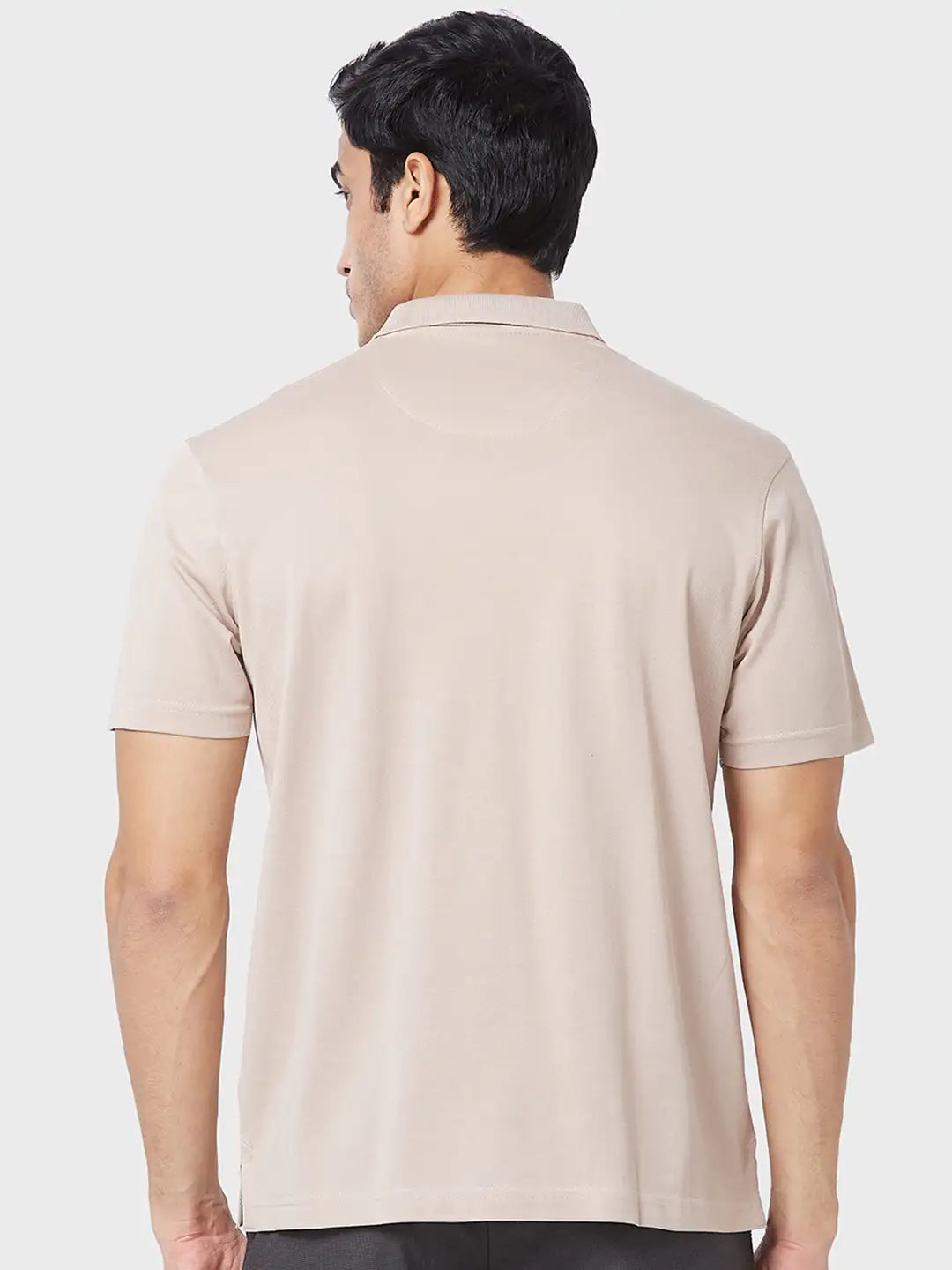 Men Classic Fit White T-Shirt
